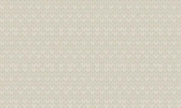 Colore grigio naturale maglia modello senza cuciture . — Vettoriale Stock