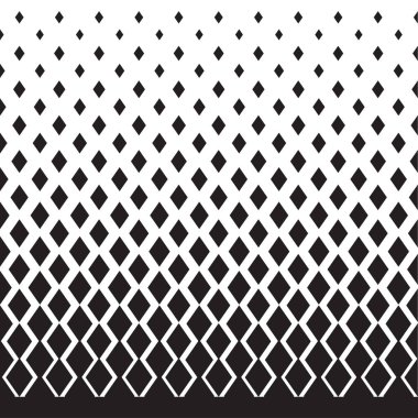 Geometrik motif beyaz ve siyah aşağılamak