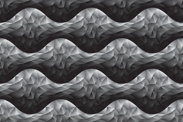 Gefälle und abbauende geometrische nahtlose Muster — Stockvektor