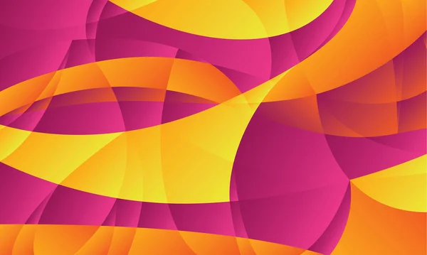 Curva abstracta formas de gradiente geométrico — Archivo Imágenes Vectoriales
