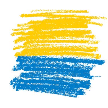 Sarı ve mavi kalem doku arka planı için