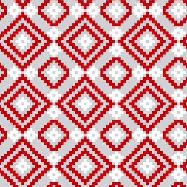 Halk süsleme Dikişsiz desen