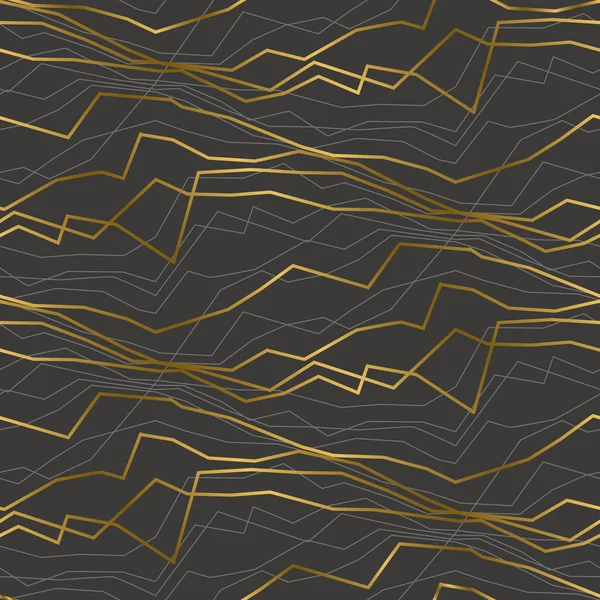 Líneas abstractas y ángulos patrón sin costura — Vector de stock