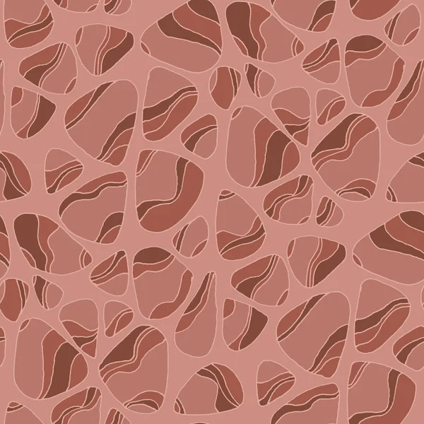 Elemento azulejo para el diseño de superficies en color rojo suelo — Vector de stock