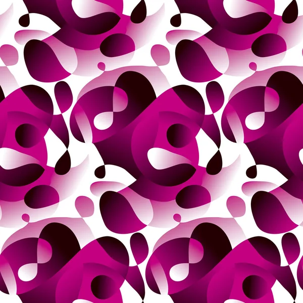 Fluide abstrait vecteur motif sans couture — Image vectorielle