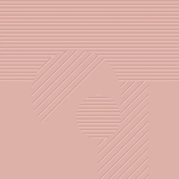 Розовый геометрический векторный фон — стоковый вектор