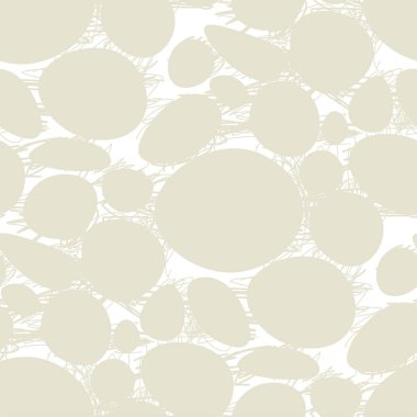 Elips siluetler dikişsiz desen