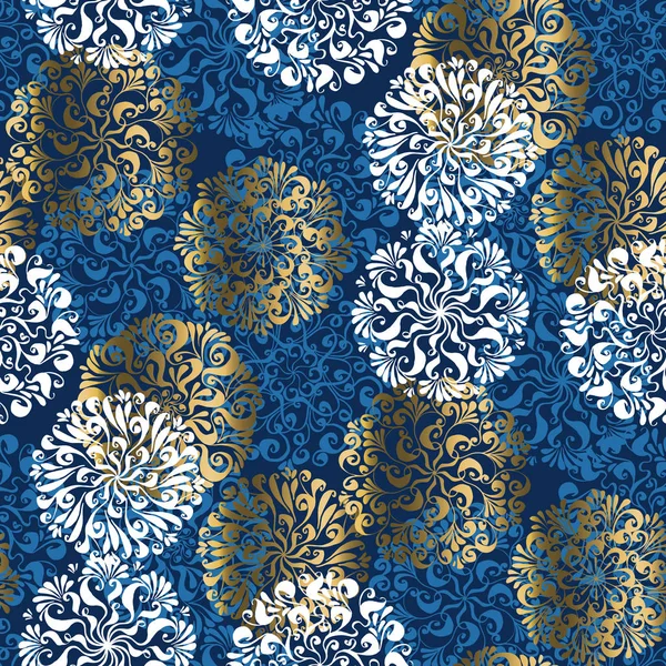 Çeşitli klasik kar tanesi kış dikişsiz desen