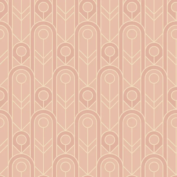 Нежный гламурный винтажный розовый бесшовный рисунок — стоковый вектор