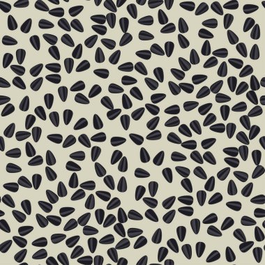 Kavramsal lakonik ayçekirdeği dokusu. Arkaplan, kumaş, tekstil, ambalaj, yüzey, ağ ve baskı tasarımı için tahılsız desen