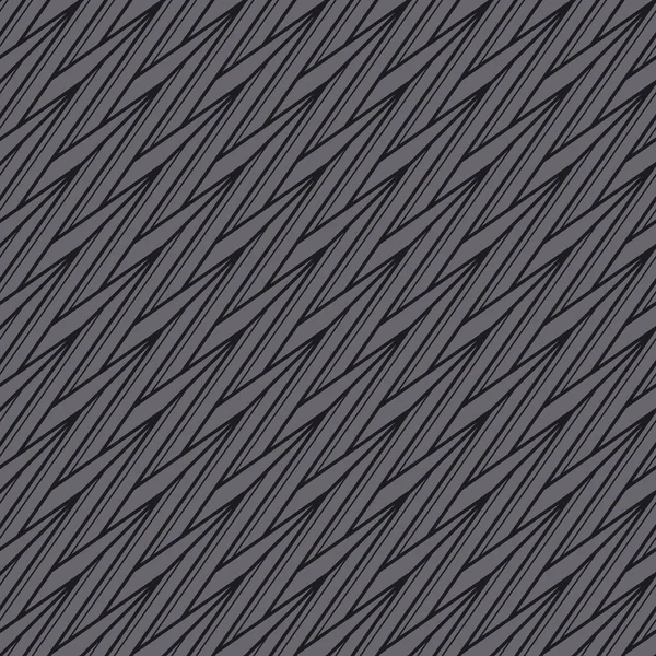 Острый Черный Серый Пюре Жадные Линии Плавный Узор Фона Ткани — стоковый вектор