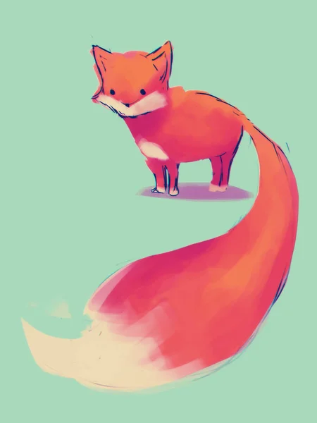 Sevimli hayvan ve hayvan çizim