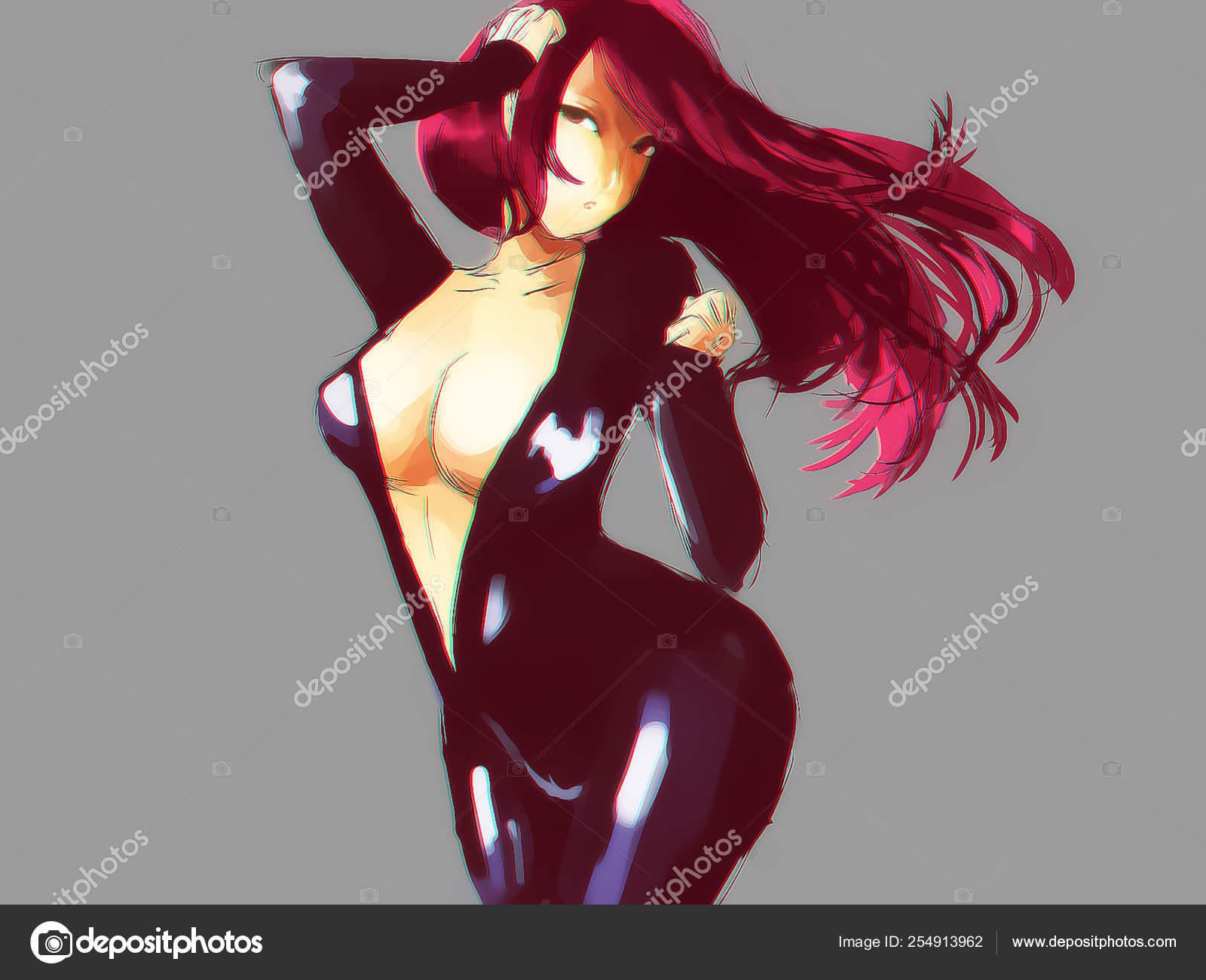 Sexy Anime Girl Drawing Stock Photo Image By C Jaime Enriquez Inodesoft Com