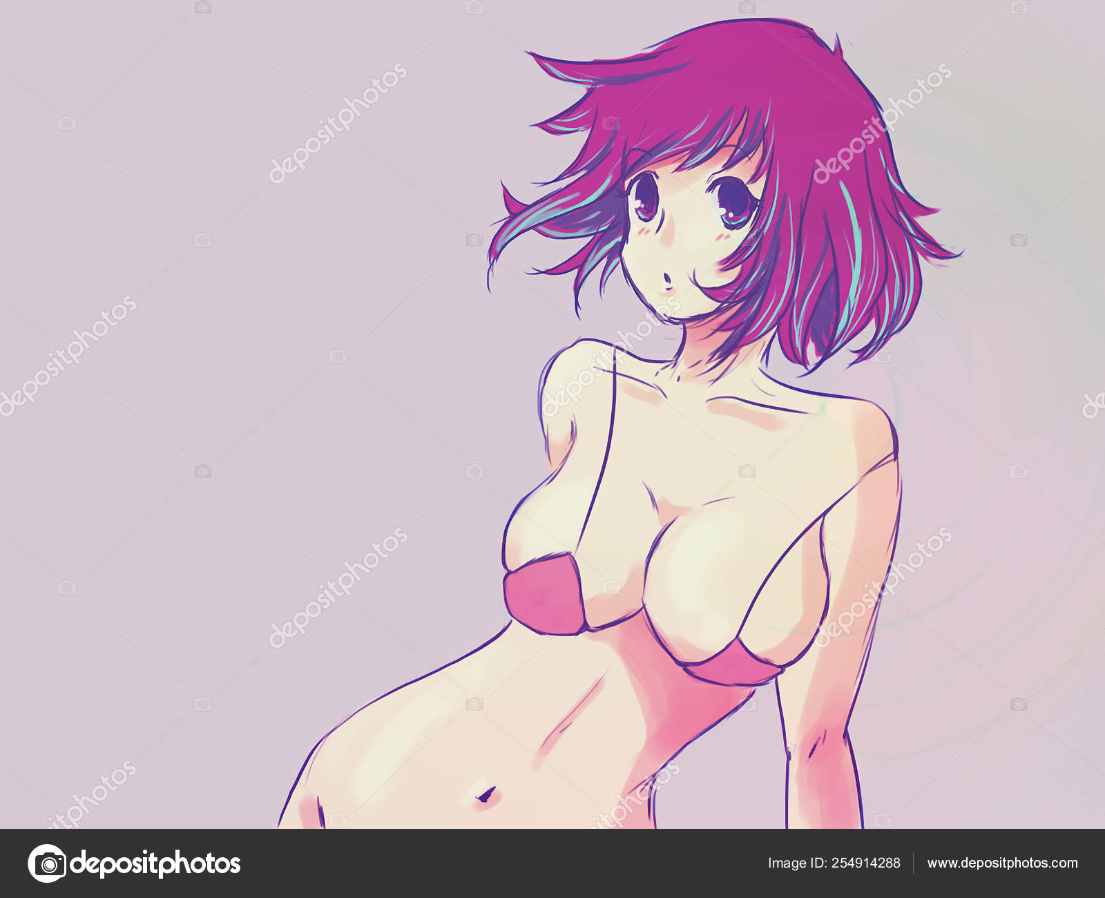 Sexy Anime Girl Drawing Stock Photo by ©@ 254914288 Sexy Anime Girl Drawing Stock Photo by ©@ 254914288