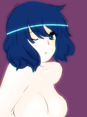 Seksi ve sevimli Anime kızlar