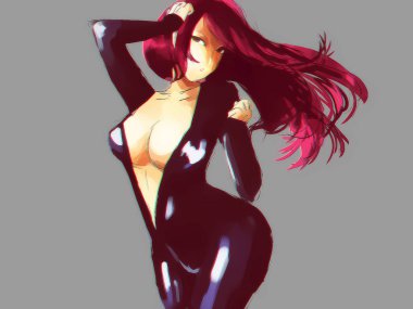 Seksi Anime kız çizim