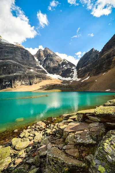 Λίμνη Oesa Στο Εθνικό Πάρκο Yoho Βρετανική Κολομβία Καναδάς — Φωτογραφία Αρχείου