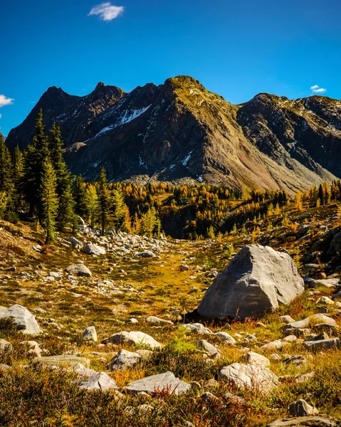 Bastille Berg Und Jumbo Pass Herbst — Stockfoto