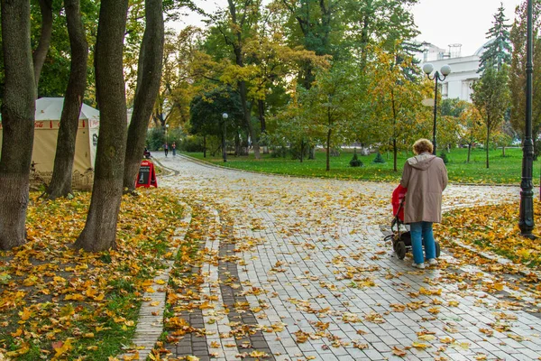 Mariinsky Park Voorheen Paleis Aleksandrovsky Slachtoffers Van Revolutie Sovjet Een — Stockfoto