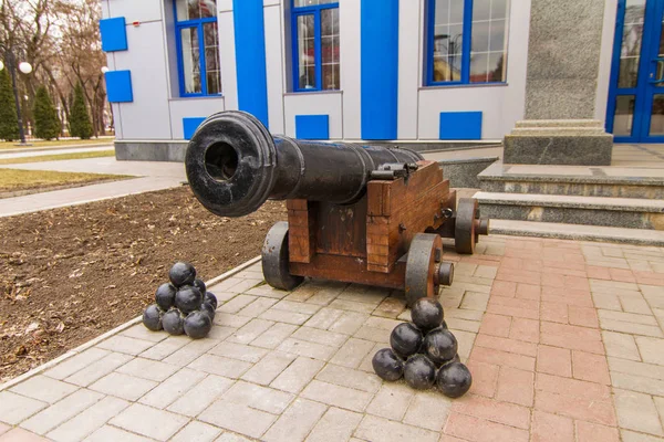 De open ruimte van het Museum voor technologie Boguslaev — Stockfoto