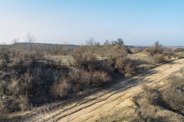 Kış Tavrian bozkır