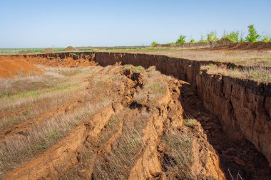 Tavria bozkır 'de Kaolin ocağı