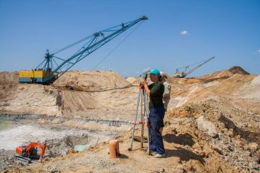 Tavria bozkır 'de Kaolin ocağı