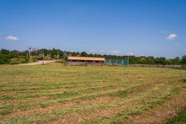 Tavrian bozkırında yalnız ahır