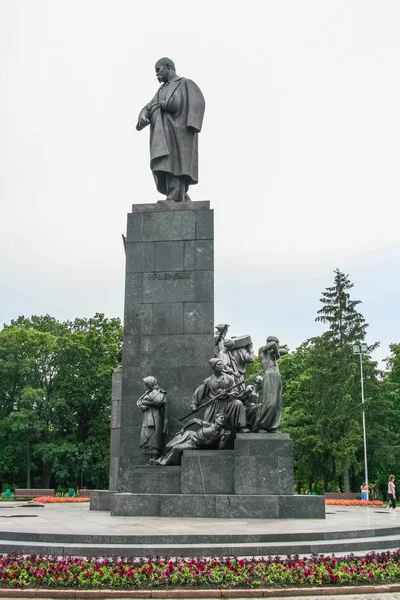 Taras Shevchenko Anıtı — Stok fotoğraf