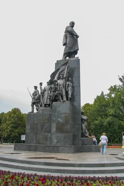 纪念碑塔拉斯 · 舍甫琴柯 — 图库照片