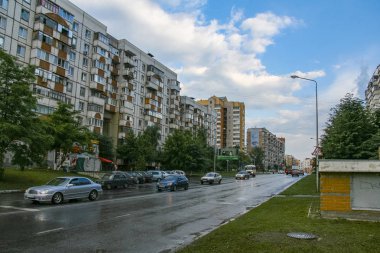 Belgorod şehrinin sokakları