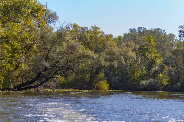 Dinyeper Nehri 'ni sel basıyor.