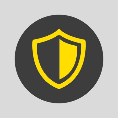 Gri arka plan üzerinde kalkan kutsal kişilerin resmi. Vektör çizim