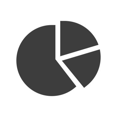 pasta grafik simgesi beyaz arka plan üzerinde.