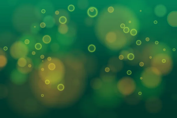 Abstrakte defokussierte kreisförmige lila grüne Bokeh-Lichter Hintergrund. magischer Hintergrund. Folge 10 — Stockvektor