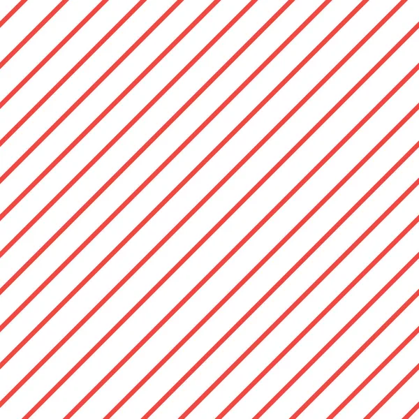 Rouge blanc fond de motif de bande diagonale. motif de lignes iagonales. Répéter bande droite texture fond. Lignes de motif sans couture . — Image vectorielle