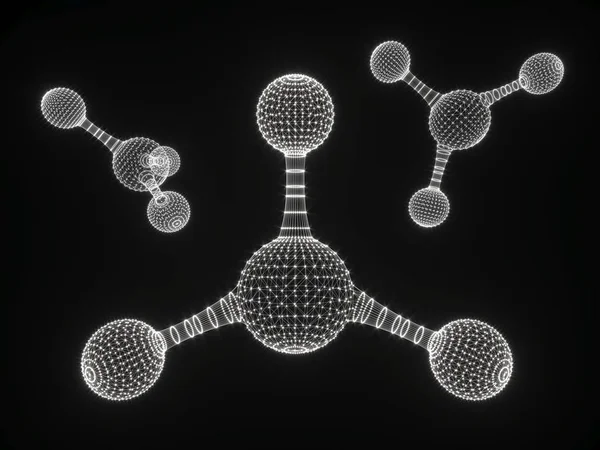 Soyut poligonal molekül yapısı simgesi. Düşük poli biyolojik hücre bağlı. Bağlantı teknolojisi mesh geometrik Dna 3d render. Poligonal bilim teknoloji. Formül parçacık hücre.