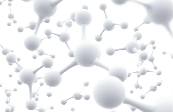 Diseño Moléculas Abstractas Átomos Fondo Abstracto Para Banner Volante Ciencia — Foto de Stock
