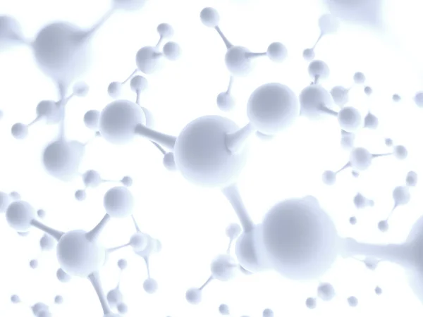 Conception Molécules Abstraites Des Atomes Fond Abstrait Pour Bannière Flyer — Photo