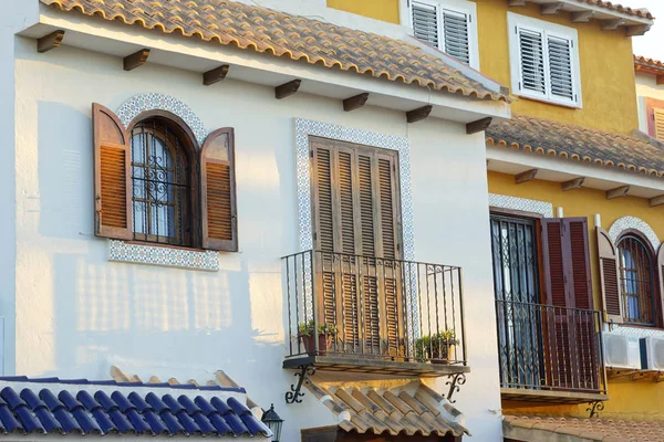 Típica Vista Calle Sur Ciudad Española Torrevieja España — Foto de Stock