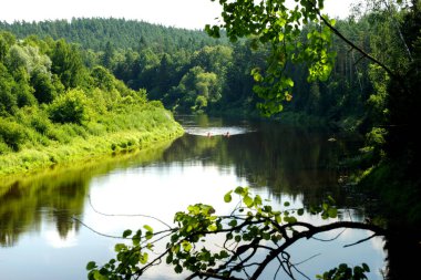 Letonya, Gauja nehrinde kano gezisi