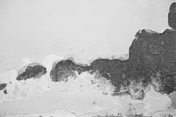 Sfondo grigio e bianco vuoto dal vecchio muro dell'edificio — Foto Stock