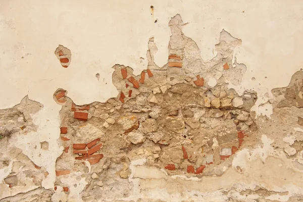 Background of brown, Beige and Gray Stones. The Old Wall of Ston