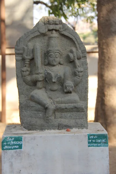 Durgi Devi-steen in het openluchtmuseum in Hampi, India — Stockfoto