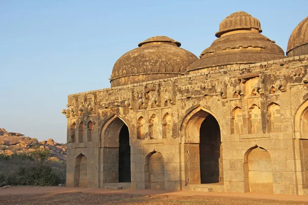 Elephant Stables. Garage or parking for royal elephants. Hampi M