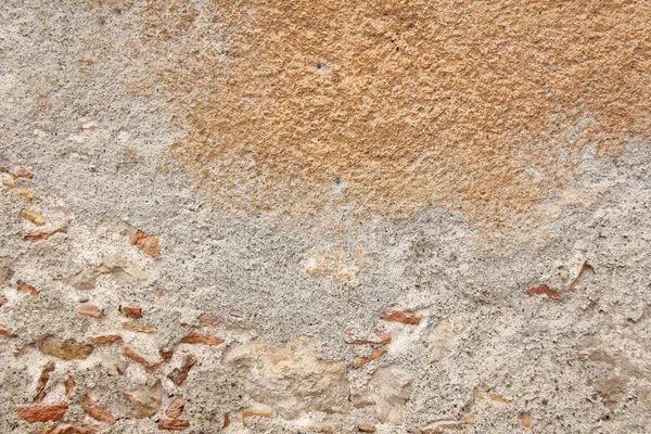 棕色、米色和灰色宝石的背景。石头的老墙 — 图库照片