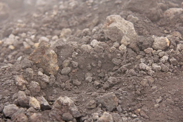 Antecedentes de piedras pequeñas. Piedras del Monte Etna. La isla o —  Fotos de Stock