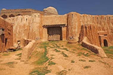 Film için manzara, Saray Batu. Ortaçağ şehri