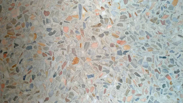 Színes mozaik a padlón, pasztell színek — Stock Fotó