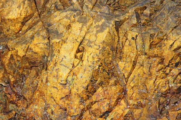 Фоновый камень. Оранжевый, бежевый или желтый камень на фоне . — стоковое фото